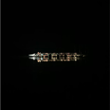marina at night
