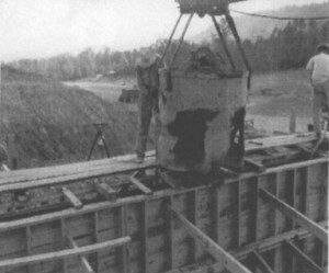 1948 Spillway Construction